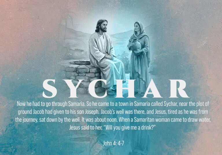 Jesus and the woman at the well