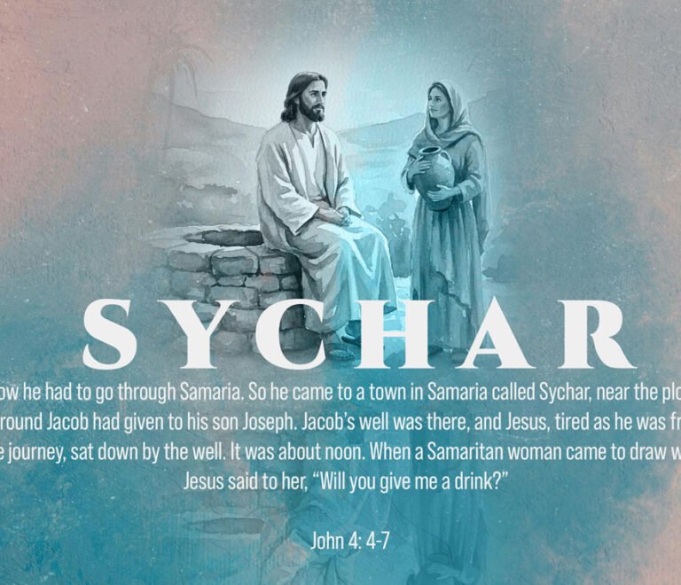 Jesus and the woman at the well