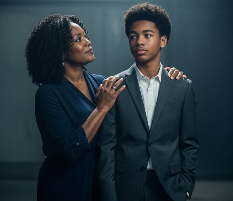 Mother and son photography